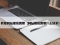 桦甸教程网站建设需要（网站建设需要什么技术）